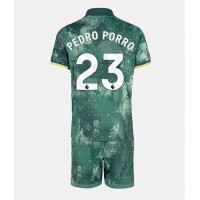 Camisa de time de futebol Tottenham Hotspur Pedro Porro #23 Replicas 3º Equipamento Infantil 2024-25 Manga Curta (+ Calças curtas)